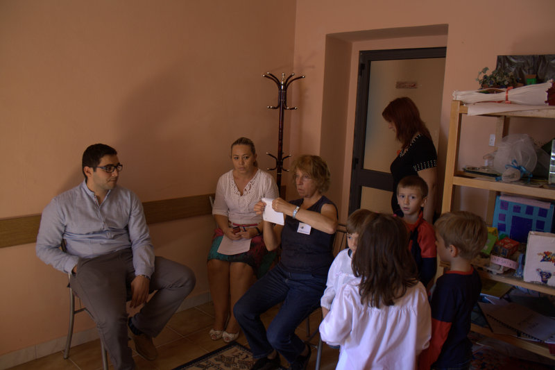 Schon am dritten Tag im albanischen Fernsehen!